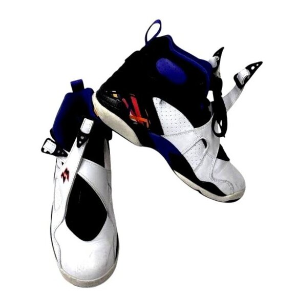 Air Jordan Retro 8 Three Peat Boy's Size 6Y - Picture 1 of 6